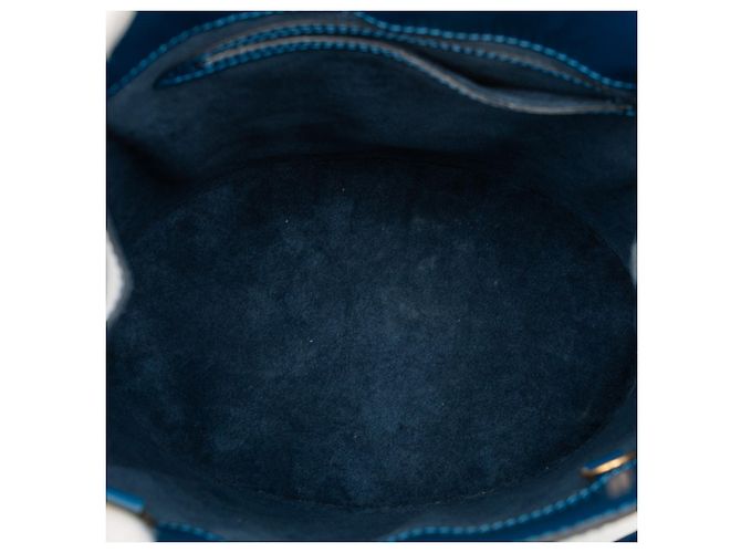 Louis Vuitton Blue Epi Cluny - vista 4