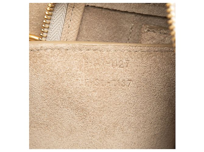 Belt Bag Céline Borsa Belt in pelle di vitello micro granulata beige Celine - vista 5