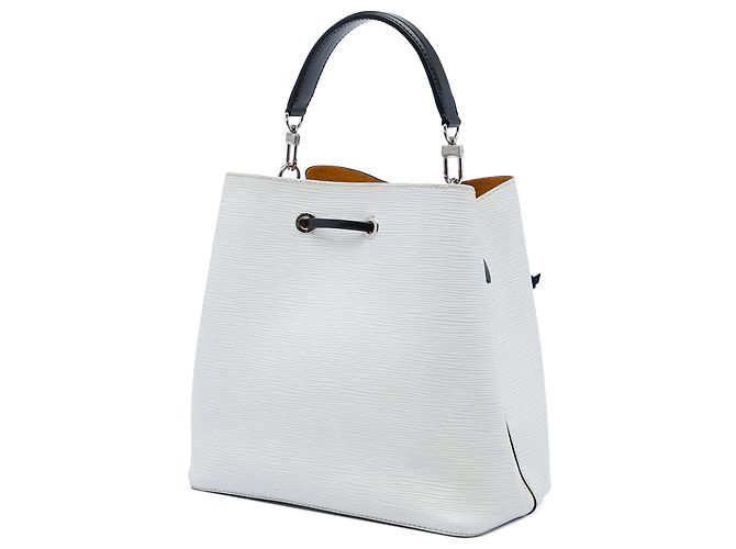 Néonoé Louis Vuitton White Epi NeoNoe MM Bianco - vista 2