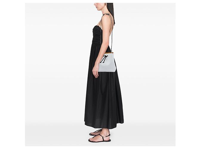 Néonoé Louis Vuitton White Epi NeoNoe MM Bianco - vista 6