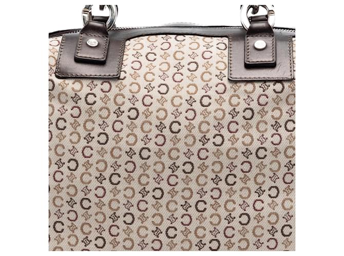 16 Céline Borsa Celine Beige C Macadam Canvas - vista 6