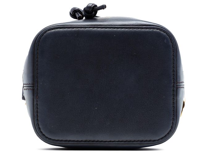 Fendi Borsa a secchiello Mini Zucca Mesh Mon Tresor marrone - vista 3