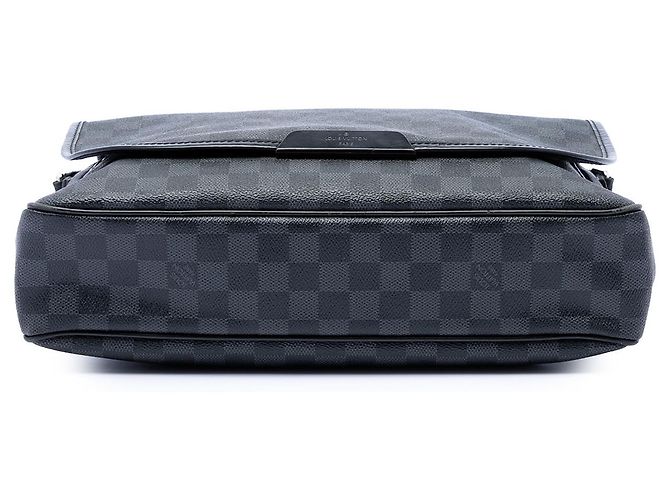 Louis Vuitton Nero Damier Graphite Daniel MM - vista 3