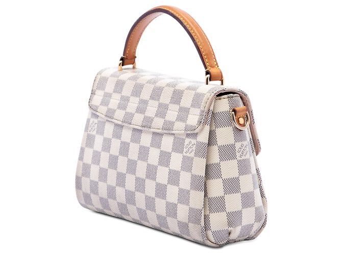 Louis Vuitton Bianco Damier Azur Croisette - vista 2