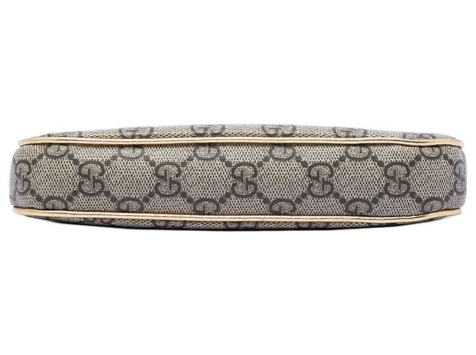 Borsa a tracolla Gucci Beige Small GG Supreme Ophidia - vista 3