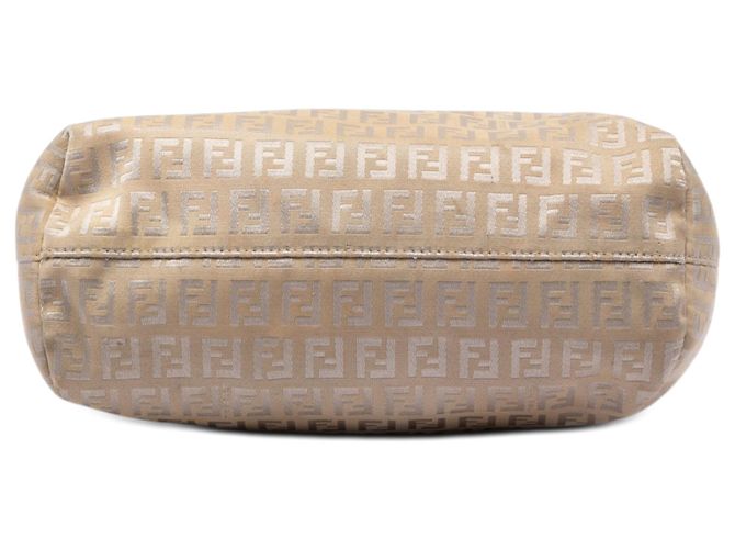 Tote in tela Zucchino beige Fendi - vista 3