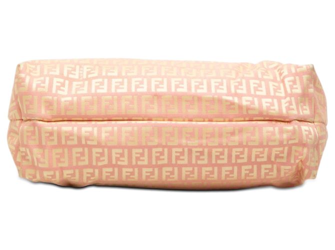 Fendi Pink Small Zucchino Canvas Tote - Ansicht 3