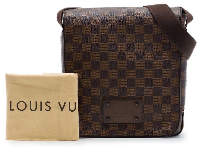 Louis Vuitton Braun Damier Ebene Brooklyn PM - Ansicht 7