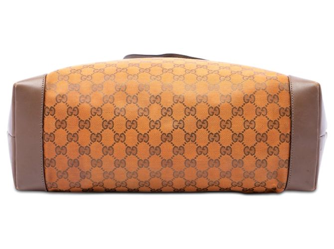 Gucci Orange GG Canvas Web Tote - Ansicht 3