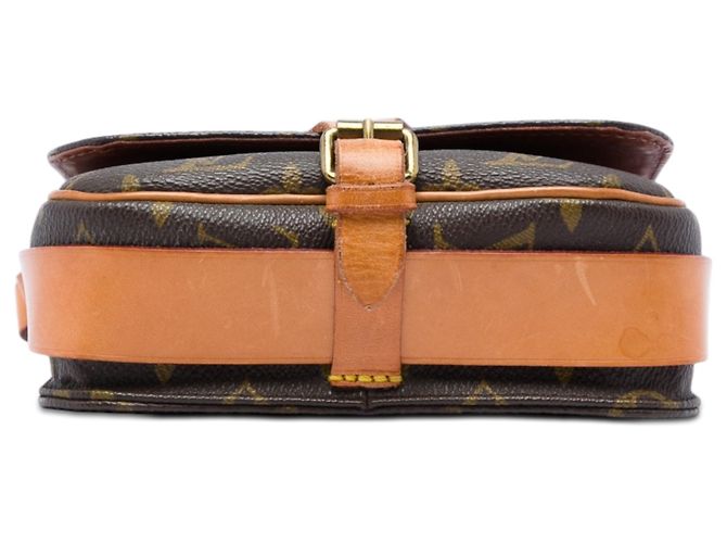Louis Vuitton Marrone Monogram Cartouchiere PM - vista 3