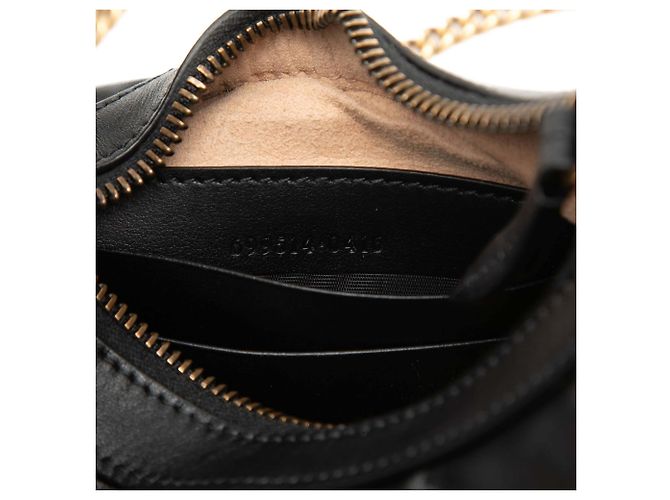 Borsa Gucci Black Mini GG Marmont Mezza Luna Nero - vista 6