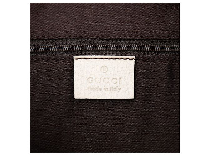 Gucci Beige GG Canvas Abbey D Ring Crossbody - vista 5