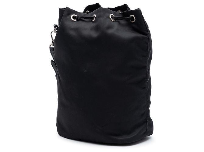 Pochette de cordón Tessuto negro Prada - vista 2