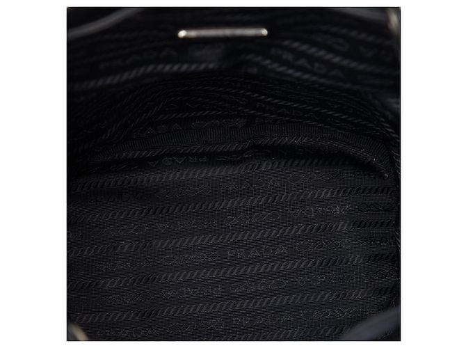 Pochette de cordón Tessuto negro Prada - vista 5