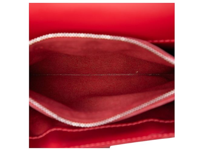 Twist Louis Vuitton Red Epi Sevigne PM Rosso - vista 4