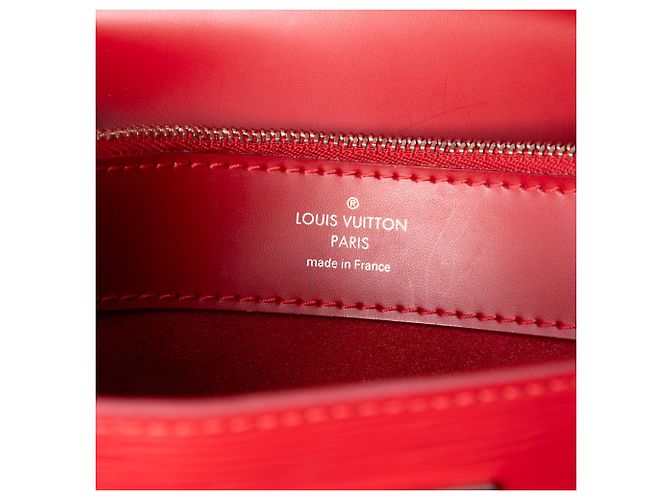 Twist Louis Vuitton Red Epi Sevigne PM Rosso - vista 5
