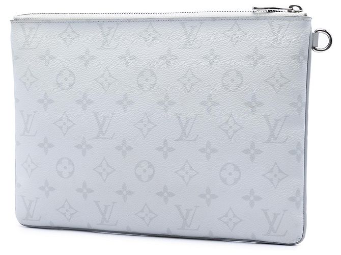 Pochette GM Louis Vuitton White Monogram Logo Story Bianco - vista 2