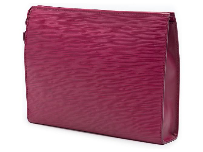 Beauty case Louis Vuitton in Epi Toile rosa 26 - vista 2