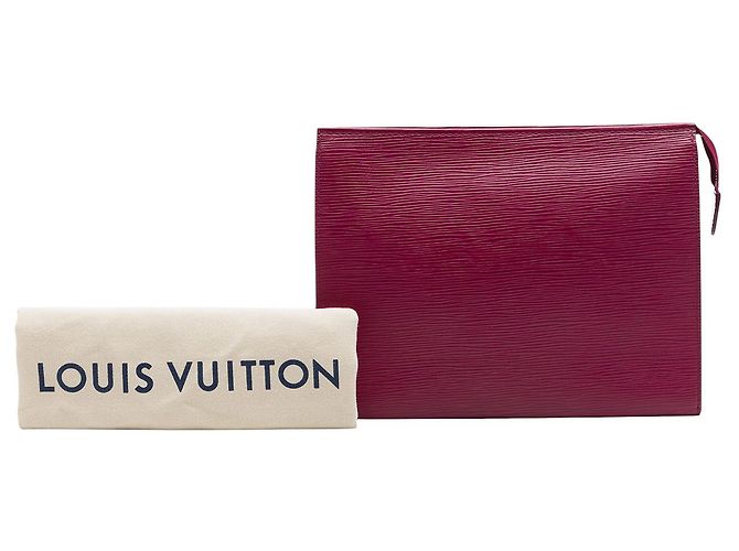 Beauty case Louis Vuitton in Epi Toile rosa 26 - vista 7