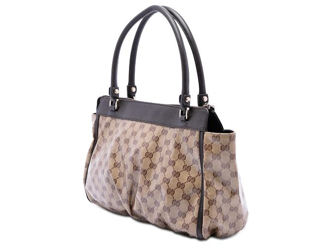 Tote Abbey GG Crystal D Ring Beige Gucci - vista 2