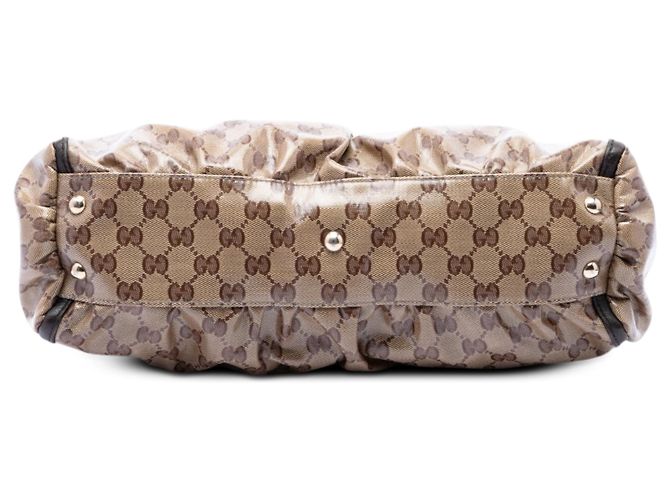 Tote Abbey GG Crystal D Ring Beige Gucci - vista 3