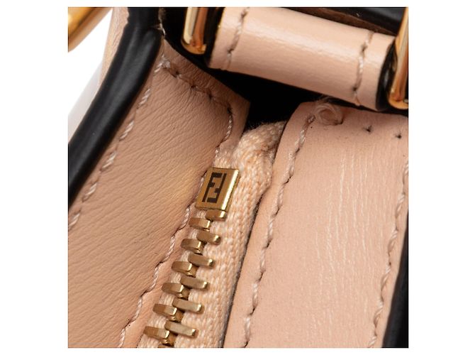 Borsa Fendi Pink Leather O Lock Swing Rosa - vista 6