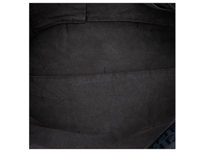 Fendi Superstar Tote aus schwarzem Zucchino-Canvas - Ansicht 4