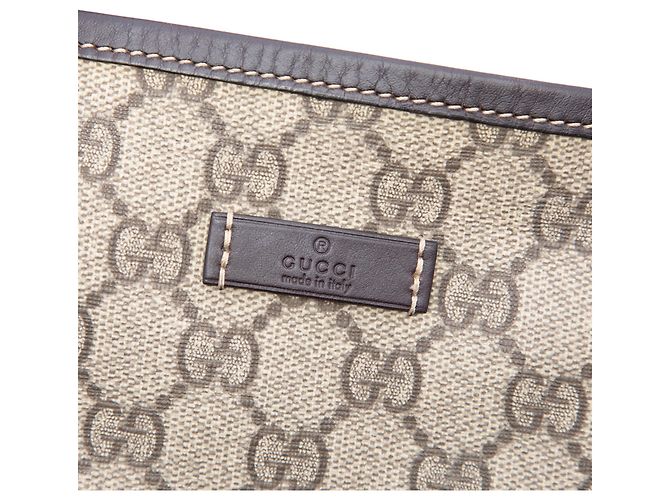 Tote verticale Gucci Beige GG Supreme Joy - vista 5