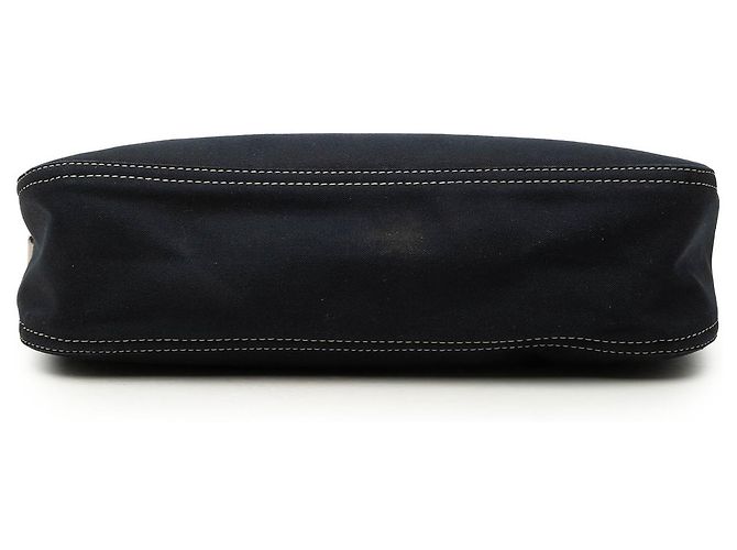 Borsa a Spalla Fendi Blue Canvas FF Marble Blu navy - vista 3