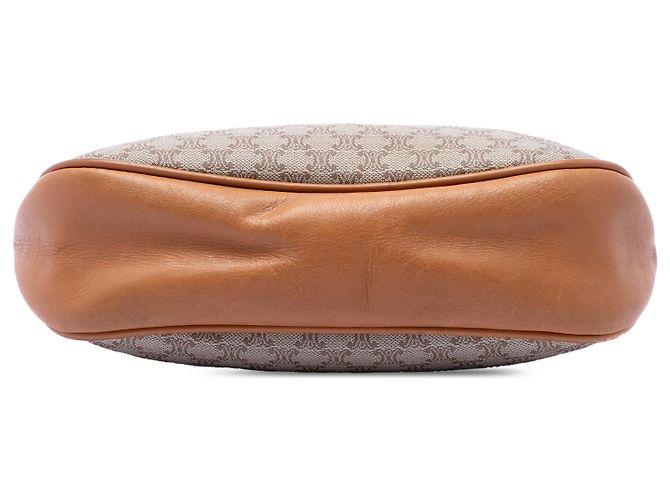 Céline Bolso bandolera Celine en lona revestida beige Macadam - vista 3