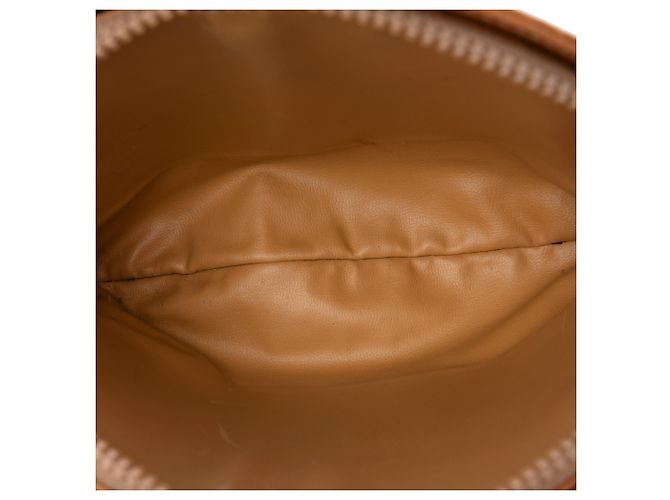 Céline Bolso bandolera Celine en lona revestida beige Macadam - vista 4