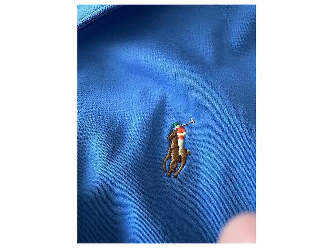 Polo Ralph Lauren Kurzarm Polohemd Blau - Ansicht 10