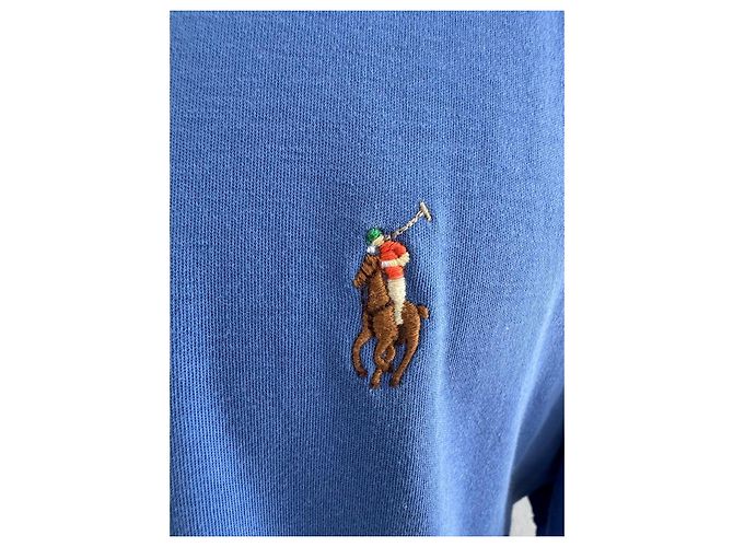 Polo Ralph Lauren Kurzarm Polohemd Blau - Ansicht 3