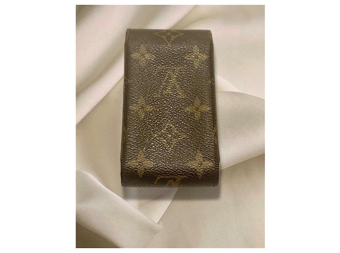Louis Vuitton Monogram Canvas Cigarette Case Brown - view 2