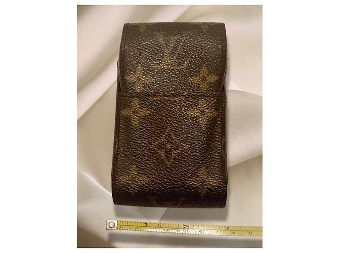 Louis Vuitton Monogram Canvas Cigarette Case Brown - view 7