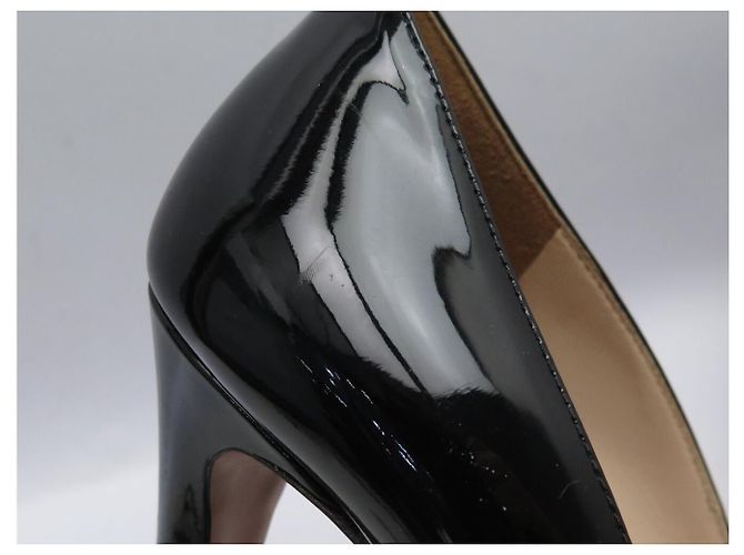 DECOLTÉ PRADA 40 SCARPE IN PELLE LACCATA NERA Nero - vista 12