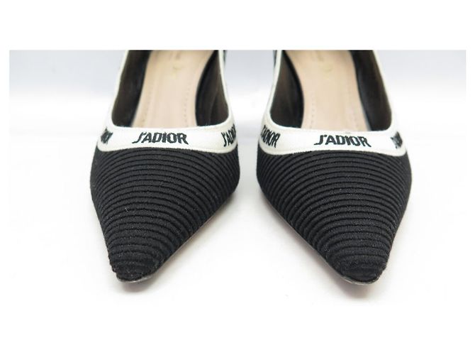 SCARPE DECOLTÉ DIOR J'ADIOR KCP549ECFS900 37.5 TELA NERA Nero - vista 4