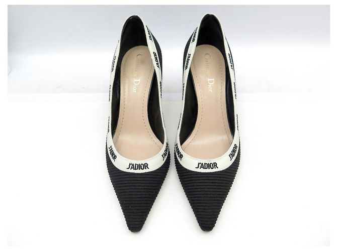 SCARPE DECOLTÉ DIOR J'ADIOR KCP549ECFS900 37.5 TELA NERA Nero - vista 8