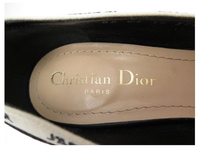 SCARPE DECOLTÉ DIOR J'ADIOR KCP549ECFS900 37.5 TELA NERA Nero - vista 9