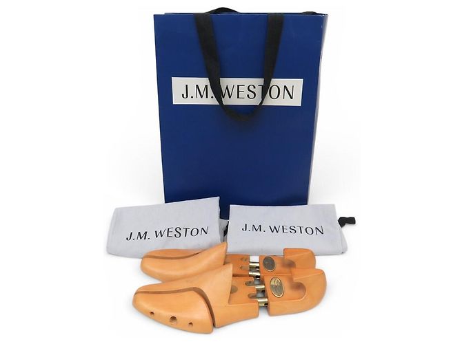 JM Weston VINTAGE WESTON SCHUHE MOKASSIN 180 5.5C 39.5 FIN CROCO LEISTEN Braun - Ansicht 13