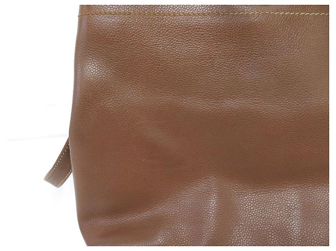 BORSA A MANO CHANEL EXECUTIVE IN PELLE CAVIAR MARRONE A15201 LEATHER BAG - vista 15