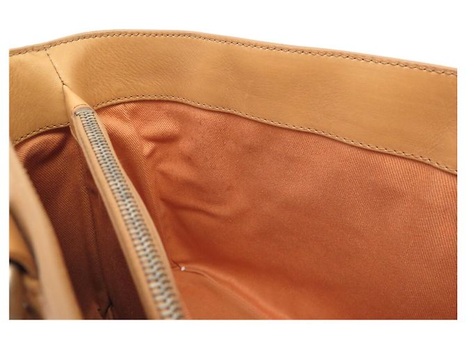 Céline BORSA CELINE BOOGIE IN PELLE NATURALE BEIGE 32CM - vista 11