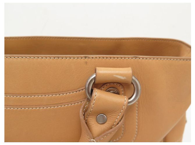 Céline BORSA CELINE BOOGIE IN PELLE NATURALE BEIGE 32CM - vista 13