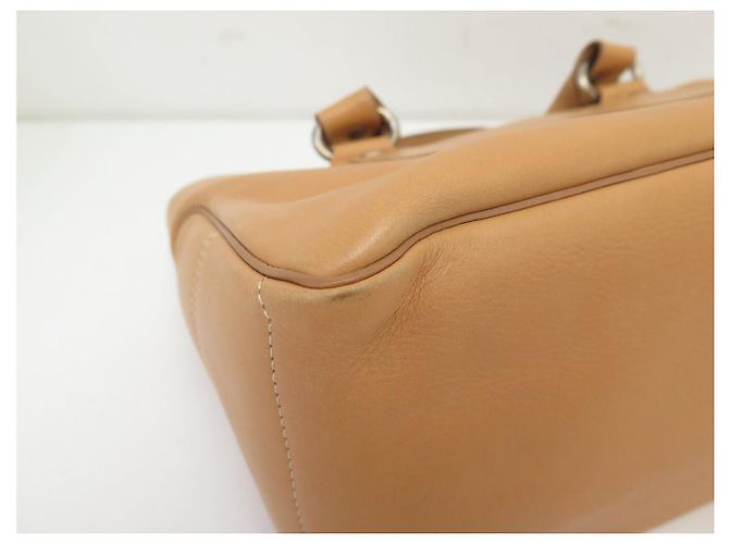 Céline BORSA CELINE BOOGIE IN PELLE NATURALE BEIGE 32CM - vista 15
