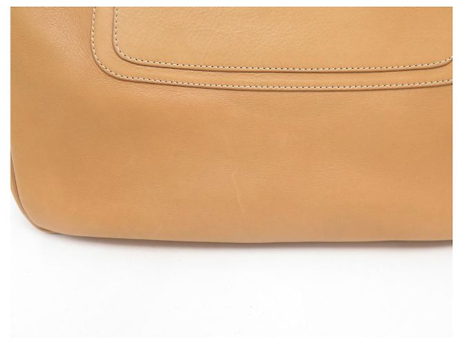 Céline BORSA CELINE BOOGIE IN PELLE NATURALE BEIGE 32CM - vista 16