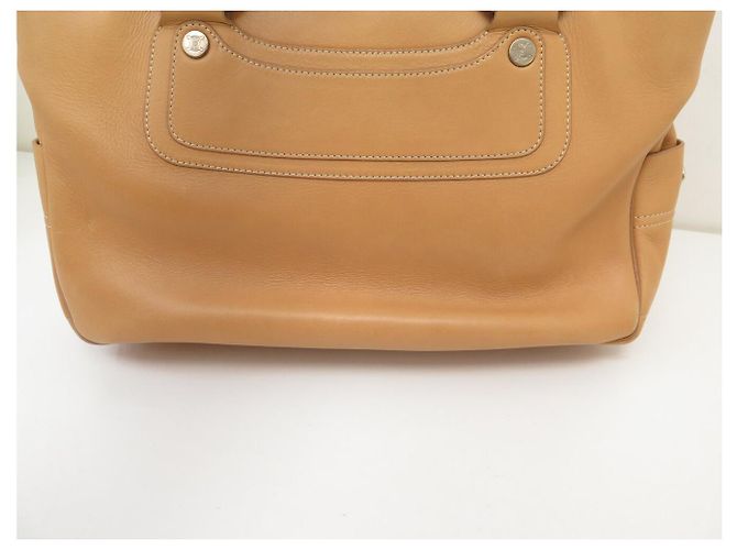 Céline BORSA CELINE BOOGIE IN PELLE NATURALE BEIGE 32CM - vista 19