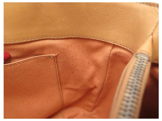 Céline BORSA CELINE BOOGIE IN PELLE NATURALE BEIGE 32CM - vista 9