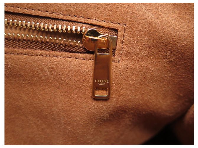 Céline NUOVA BORSA CELINE APPOLINE MEDIUM 114963FK6 IN PELLE CAMEL CON TRACCOLLA Cammello - vista 14