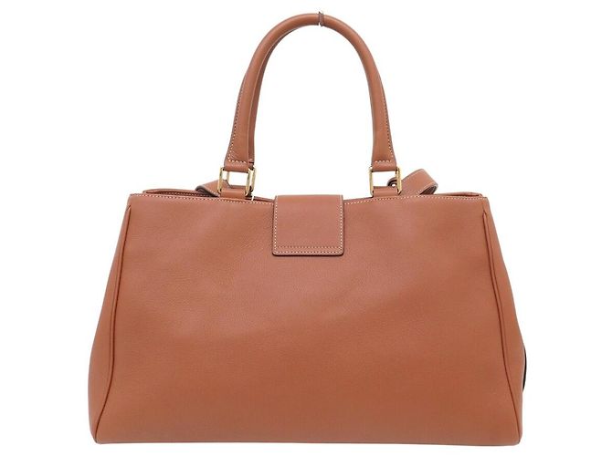 Céline NUOVA BORSA CELINE APPOLINE MEDIUM 114963FK6 IN PELLE CAMEL CON TRACCOLLA Cammello - vista 2