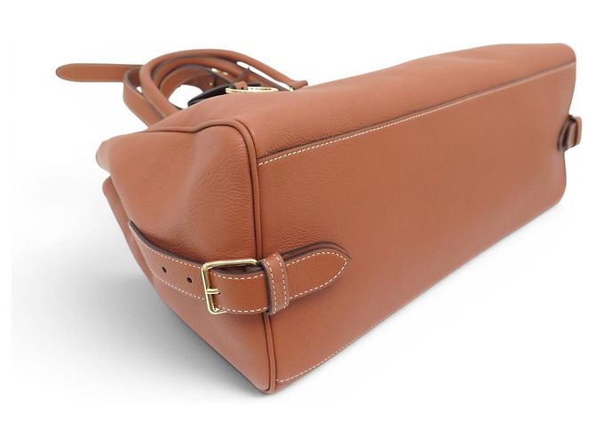 Céline NUOVA BORSA CELINE APPOLINE MEDIUM 114963FK6 IN PELLE CAMEL CON TRACCOLLA Cammello - vista 5